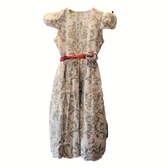 Le' Za Me Gray and White Dress
Length from Shoulder is ~ 33inches - Picture 1 of 2